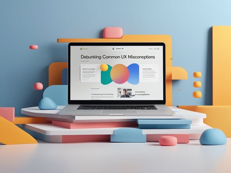 Website Debunking Common UX Misconceptions